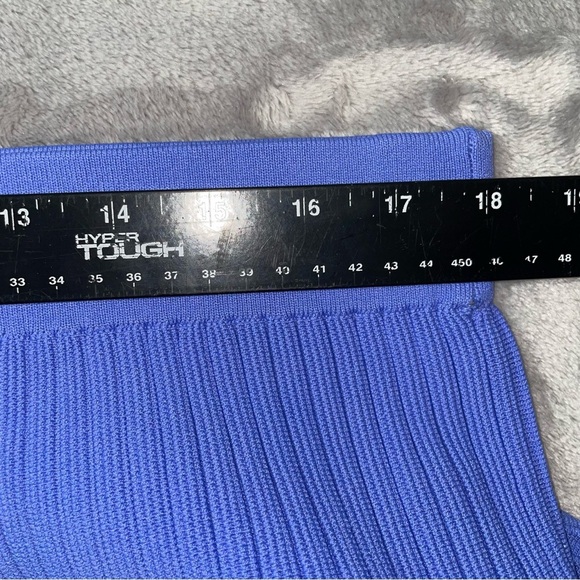 Elle Pleated Ribbed Pull-On Short Skirt Size 2XL - Picture 6 of 7